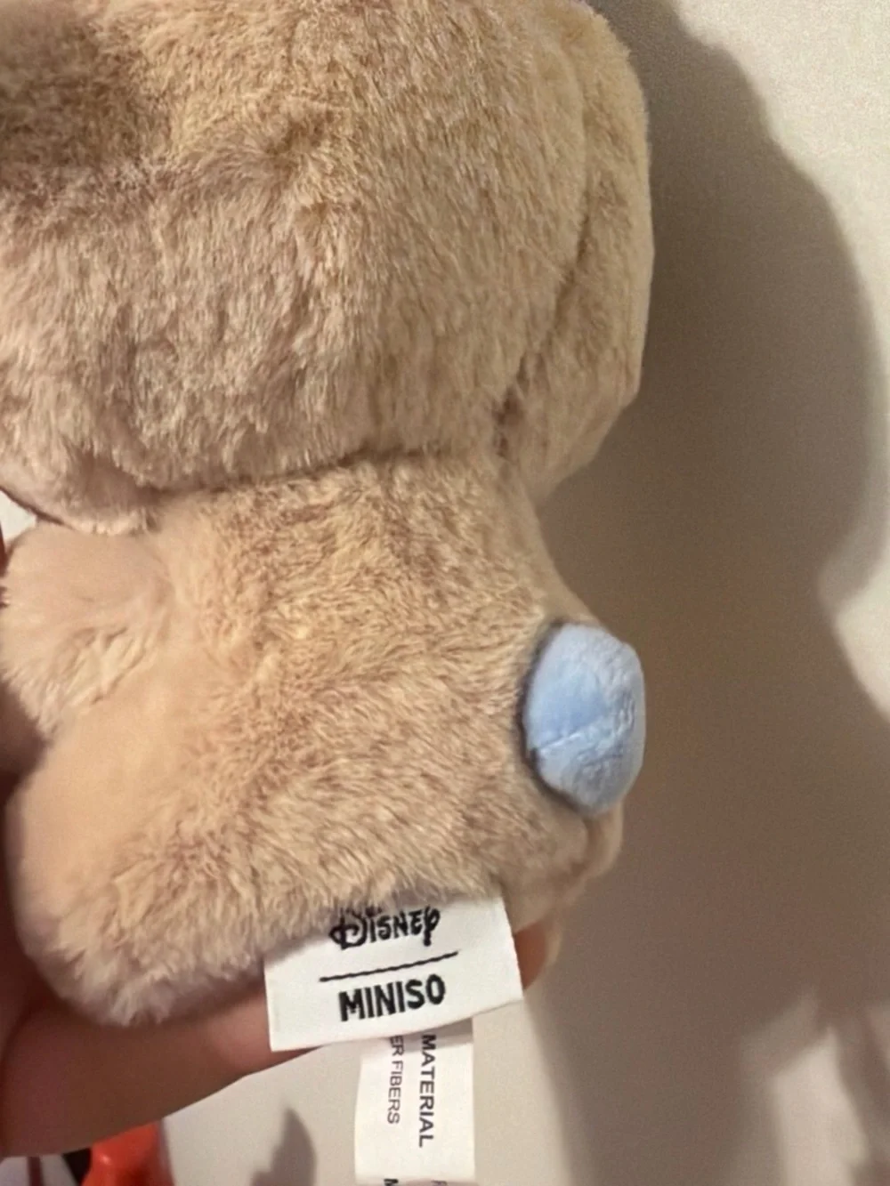 Plush Blue Stitch Keychain in Tan Hood - Kids Toys